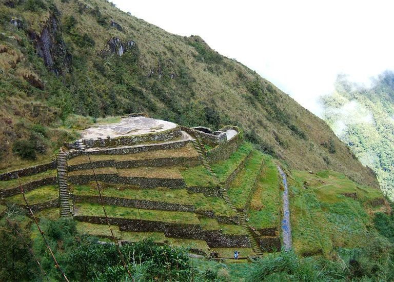 Inca Trail Town above the clouds