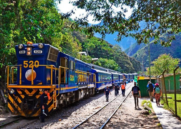 Tren Machu Picchu Peru Rail